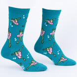 Sock It To Me CREW-BALLET FROGS WMNS