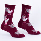 Sock It To Me CREW-DISCO CHICKEN WMNS