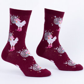 Sock It To Me CREW-DISCO CHICKEN WMNS