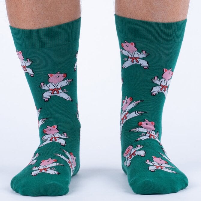 Sock It To Me CREW-PORK CHOP MNS