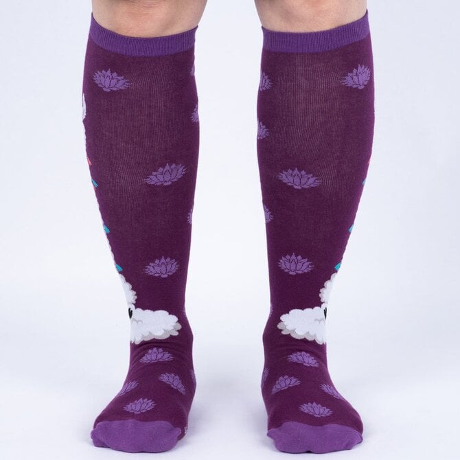 Sock It To Me STRETCH KNEE HIGH-LLAMASTE