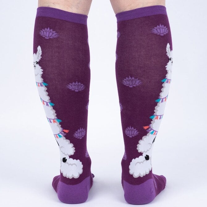 Sock It To Me STRETCH KNEE HIGH-LLAMASTE