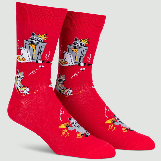 Sock It To Me CREW-TRASH PANDAS MNS
