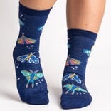 Sock It To Me CREW-MOONLIT MOTH WMNS