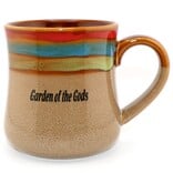 American Gift Corp MUG-COLOR W/ STRIPES GOG 16OZ ASST