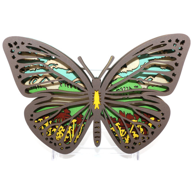 WILUSZ WAY BUTTERFLY-MNT SCENE
