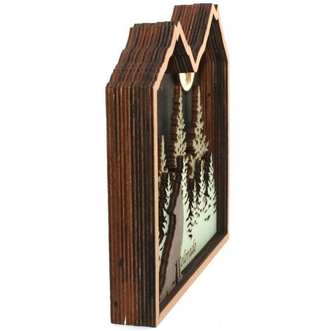WILUSZ WAY WOLF-MNT PINES W/ MOON CO
