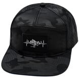 HEARTBEAT BRAND CAP-BLK CAMO/MTNHB/LASER MESH