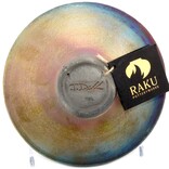 Raku Pottery Works Plate-Small Hummingbird