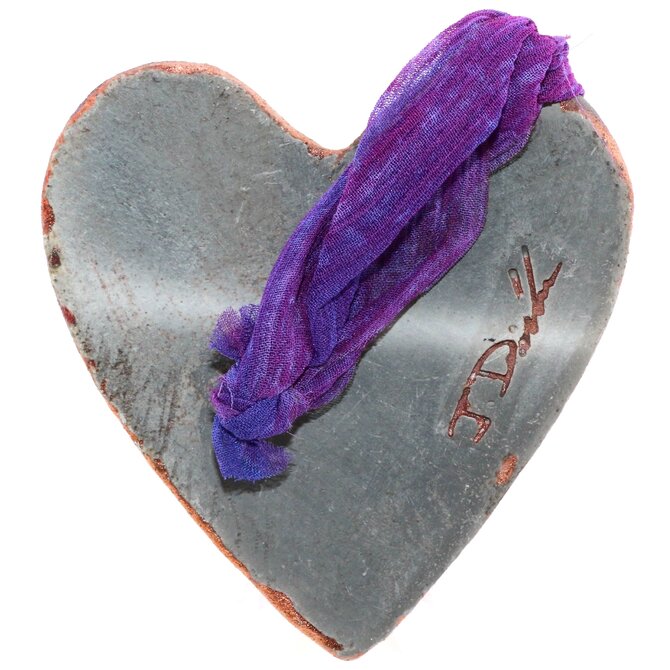Raku Pottery Works Ornament-Cats/Moon