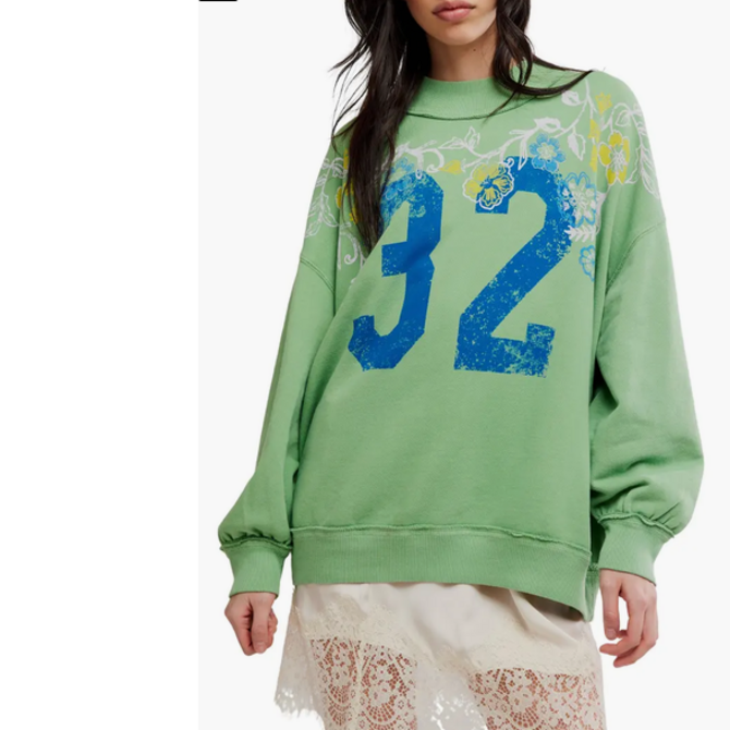 FREE PEOPLE Top-Palm Springs Graphic