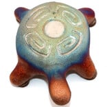Raku Pottery Works Turtle-Mini