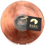 Raku Pottery Works Plate-Small Dragonfly