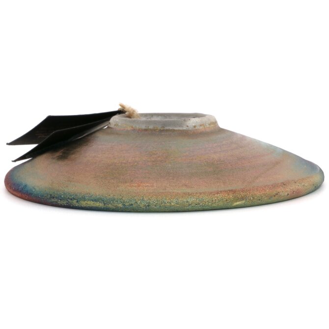 Raku Pottery Works Plate-Small Sun