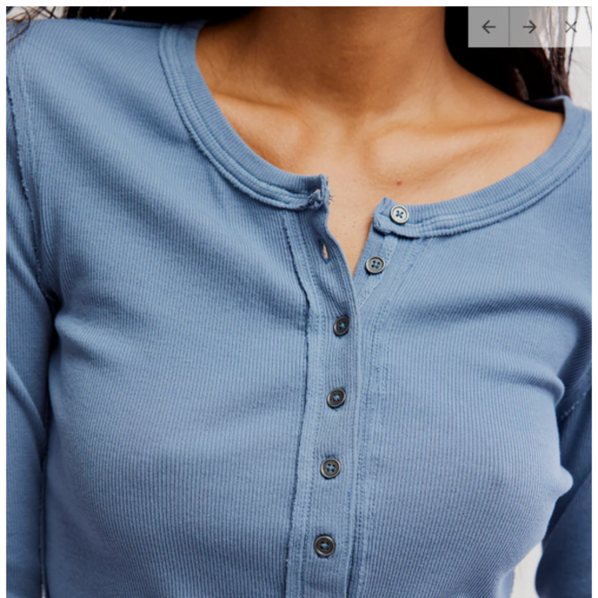 FREE PEOPLE Top - Jamie Henley