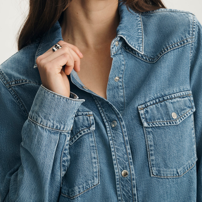 Mavi Jeans Shirt-Angela Denim
