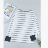 Lovesoft Top-Waffle Knit Colorblock