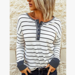 Lovesoft Top-Waffle Knit Colorblock