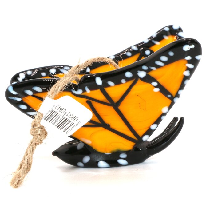 Art Studio Co ORN-MONARCH BFLY GLS