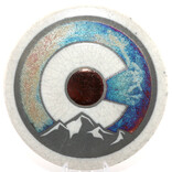 Raku Pottery Works COASTER-CO FLAG/MNT