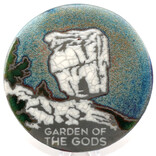 Raku Pottery Works COASTER-BALANCE ROCK/GOG
