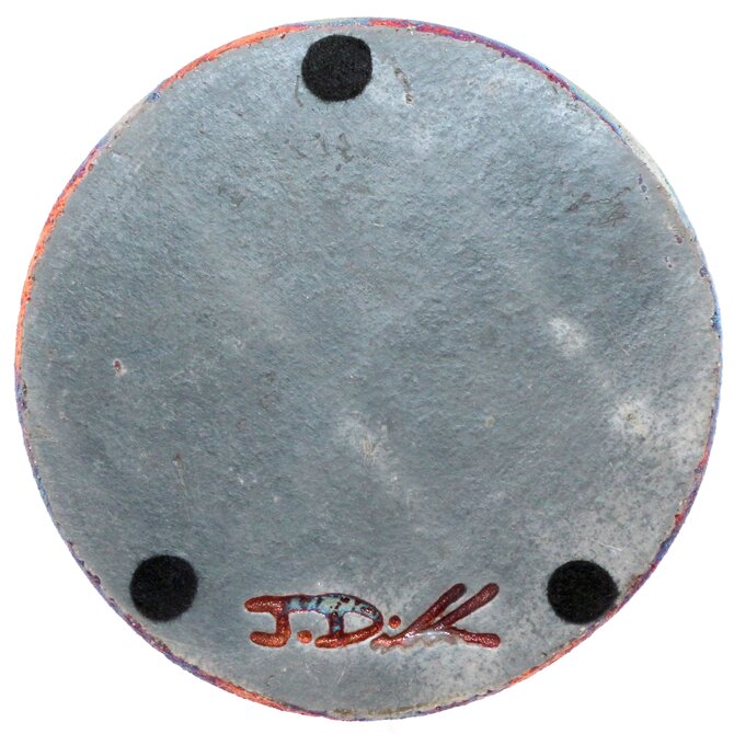 Raku Pottery Works COASTER-BALANCE ROCK/GOG