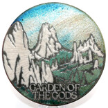 Raku Pottery Works COASTER-GOG VALLEY
