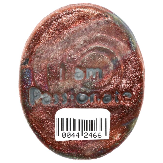 Raku Pottery Works MEDALLION-WOLF