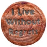 Raku Pottery Works MEDALLION-MAN IN THE MAZE