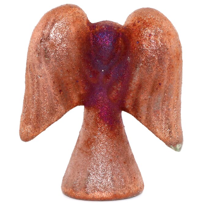 Raku Pottery Works ANGEL-SPIRIT GEMSTONE/TQ 2.5"