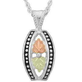 Stamper Jewelry Necklace-Curved/Leaf