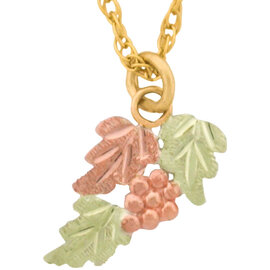 Stamper Jewelry Necklace-Gold Small Leaf