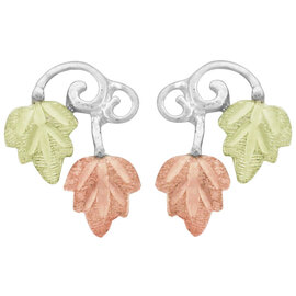 Stamper Jewelry Earring-Leaf Stud