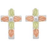 Stamper Jewelry Earring-Cross/Silver