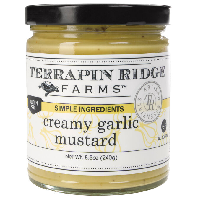 TERRAPIN RIDGE FARMS MUSTARD-CREAMY GARLIC