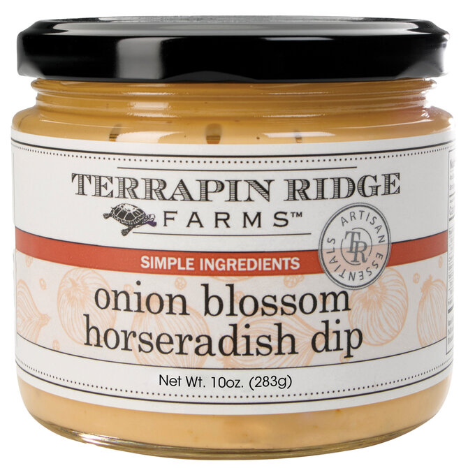 TERRAPIN RIDGE FARMS DIP-ONION BLOSSOM HORSERADISH