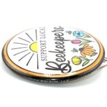BUTTON PIN FUN PIN-RND SUPPORT BEEKEEPERS