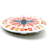 BUTTON PIN FUN PIN-RND BEE SAFE/KIND/HAPPY