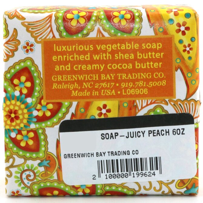 GREENWICH BAY TRADING CO SOAP-JUICY PEACH 6OZ