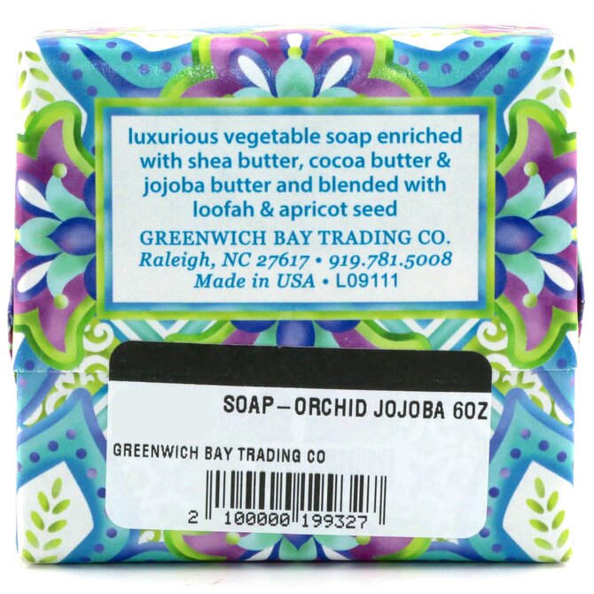 GREENWICH BAY TRADING CO SOAP-ORCHID JOJOBA 6OZ