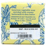 GREENWICH BAY TRADING CO SOAP-MILK & SHEA 6OZ