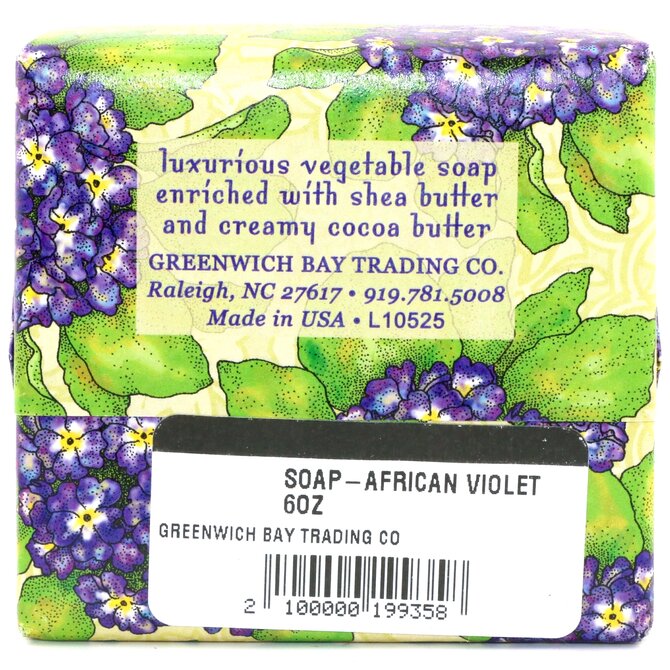 GREENWICH BAY TRADING CO SOAP-AFRICAN VIOLET 6OZ