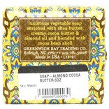 GREENWICH BAY TRADING CO SOAP-ALMOND COCOA BUTTER 6OZ