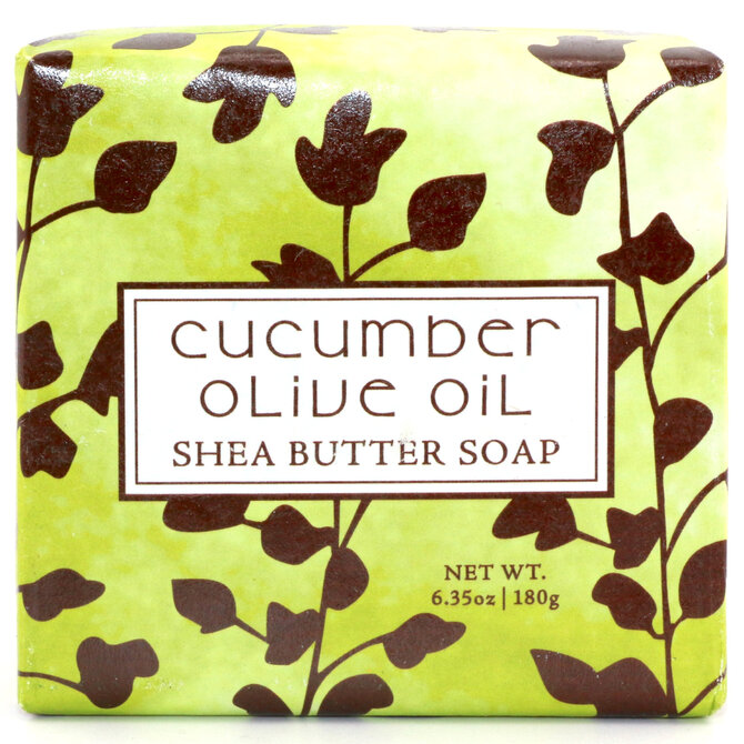 GREENWICH BAY TRADING CO SOAP-CUCUMBER OLIVE OIL 6OZ