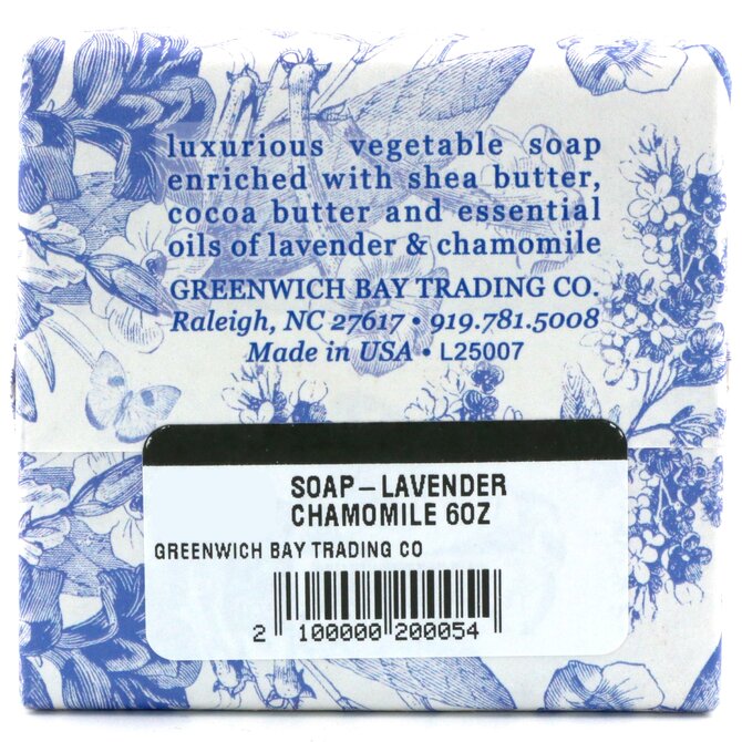 GREENWICH BAY TRADING CO SOAP-LAVENDER CHAMOMILE 6OZ