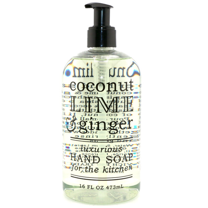 GREENWICH BAY TRADING CO BTL SOAP-COCONUT LIME GINGER 16OZ