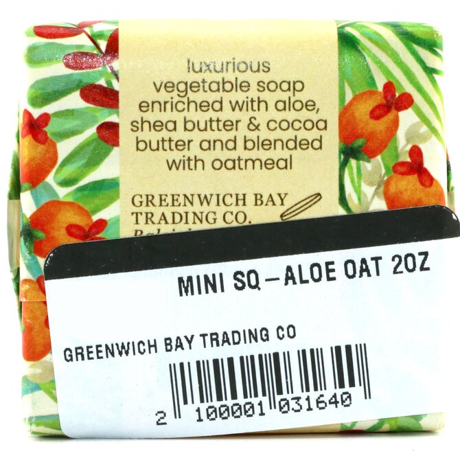 GREENWICH BAY TRADING CO MINI SQ-ALOE OAT 2OZ