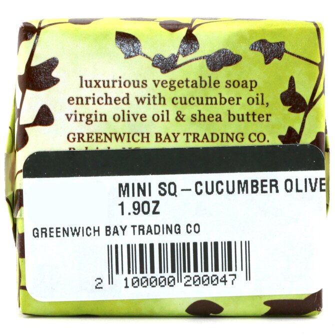 GREENWICH BAY TRADING CO MINI SQ-CUCUMBER OLIVE 1.9OZ