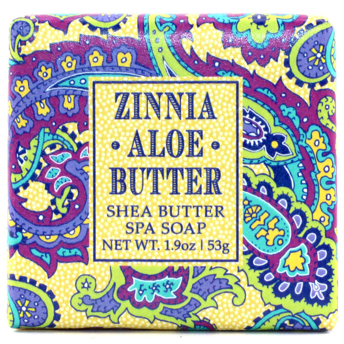 GREENWICH BAY TRADING CO MINI SQ-ZINNIA ALOE 2OZ