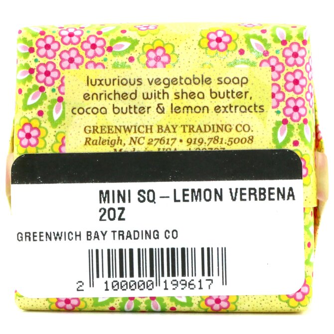 GREENWICH BAY TRADING CO MINI SQ-LEMON VERBENA 2OZ